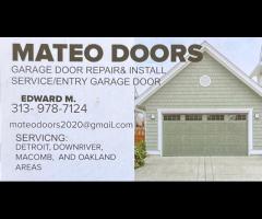 MATEO DOORS GARAGE اصلاح باب القراج