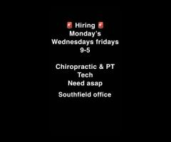 chiropractic and PT Tech